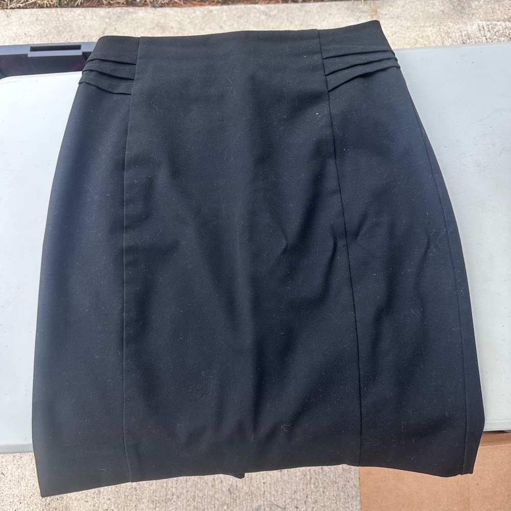 Express Classic Black Pencil Skirt